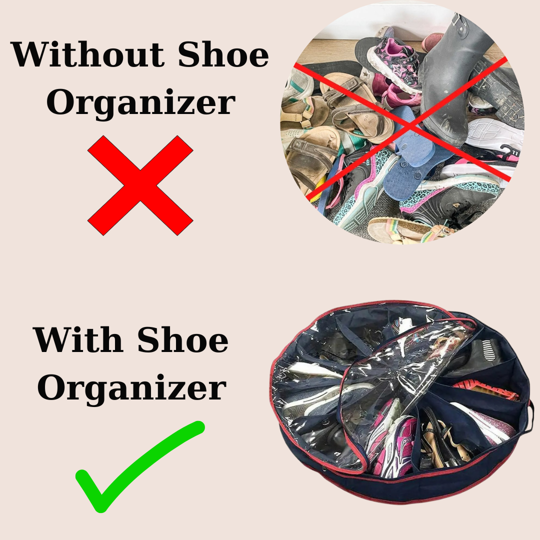 12 Compartments Shoe & Accessories Organizer