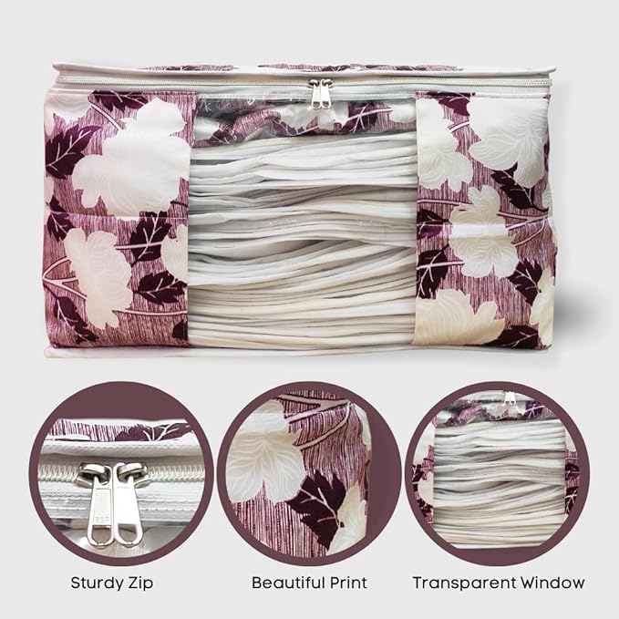 Riddo™️ Saree Organizer With 12 Flap