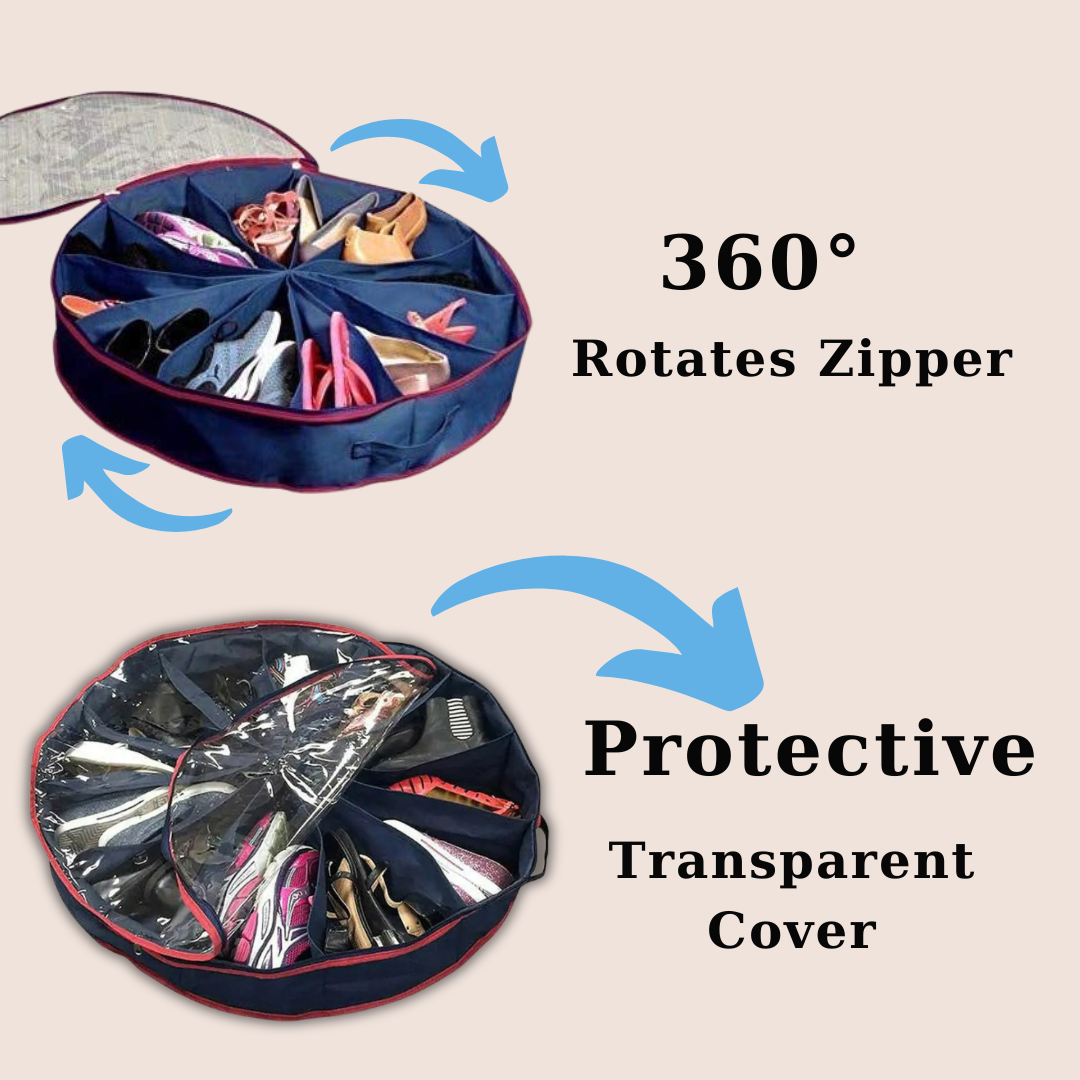 12 Compartments Shoe & Accessories Organizer