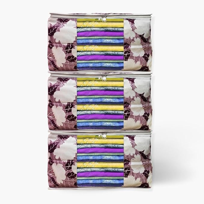 Riddo™️ Saree Organizer With 12 Flap