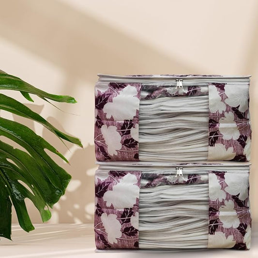 Riddo™️ Saree Organizer With 12 Flap